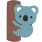 Koala emoji on Google
